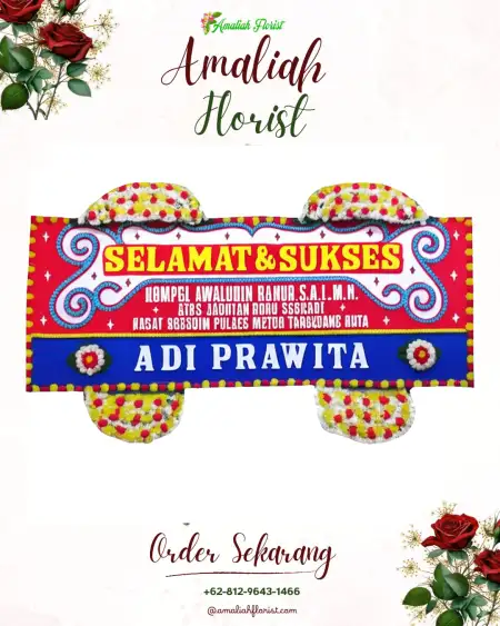 Papan Bunga Ucapan Selamat Kaduagung Timur